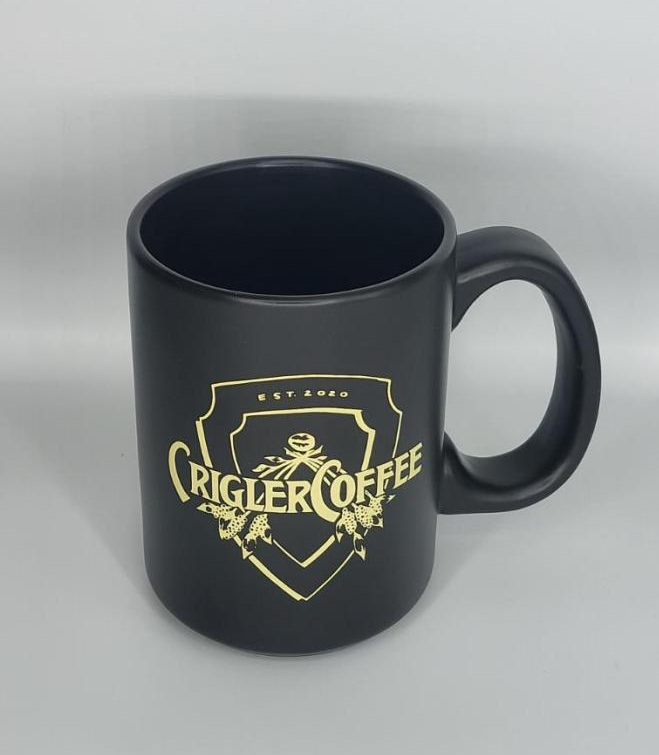 Black Crigler Coffee Mug